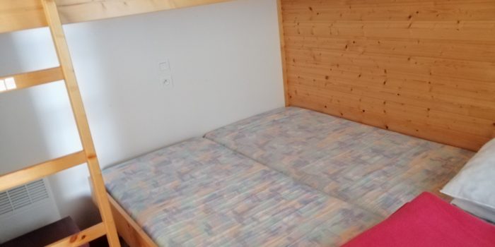 chalet chambre 3 lits